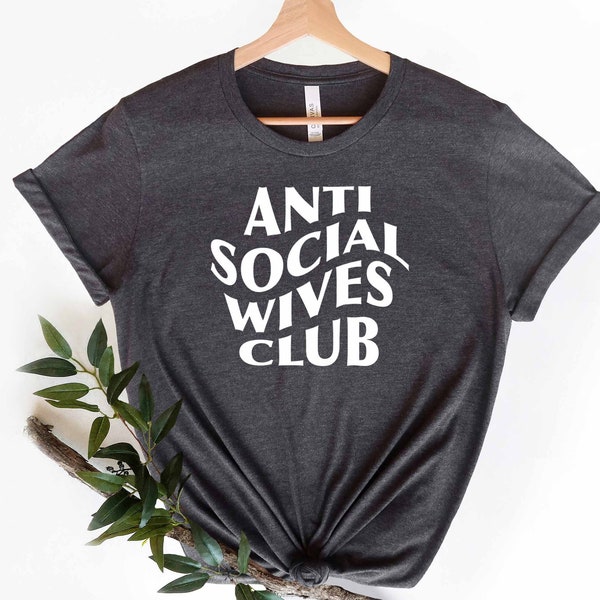 Anti Social Vibes Club Shirt - Leave Me Alone T-Shirt - Hipster Tee - Sarcastic Tshirt - Social Distancing T-Shirt - Stay Home Shirt