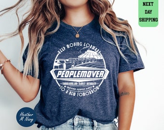 People Mover Shirt, Space Mountain Shirt, People Mover Family Vacation Trip, Matching Family Shirts, Magic Kingdom’s Peoplemover, WDW Shirt