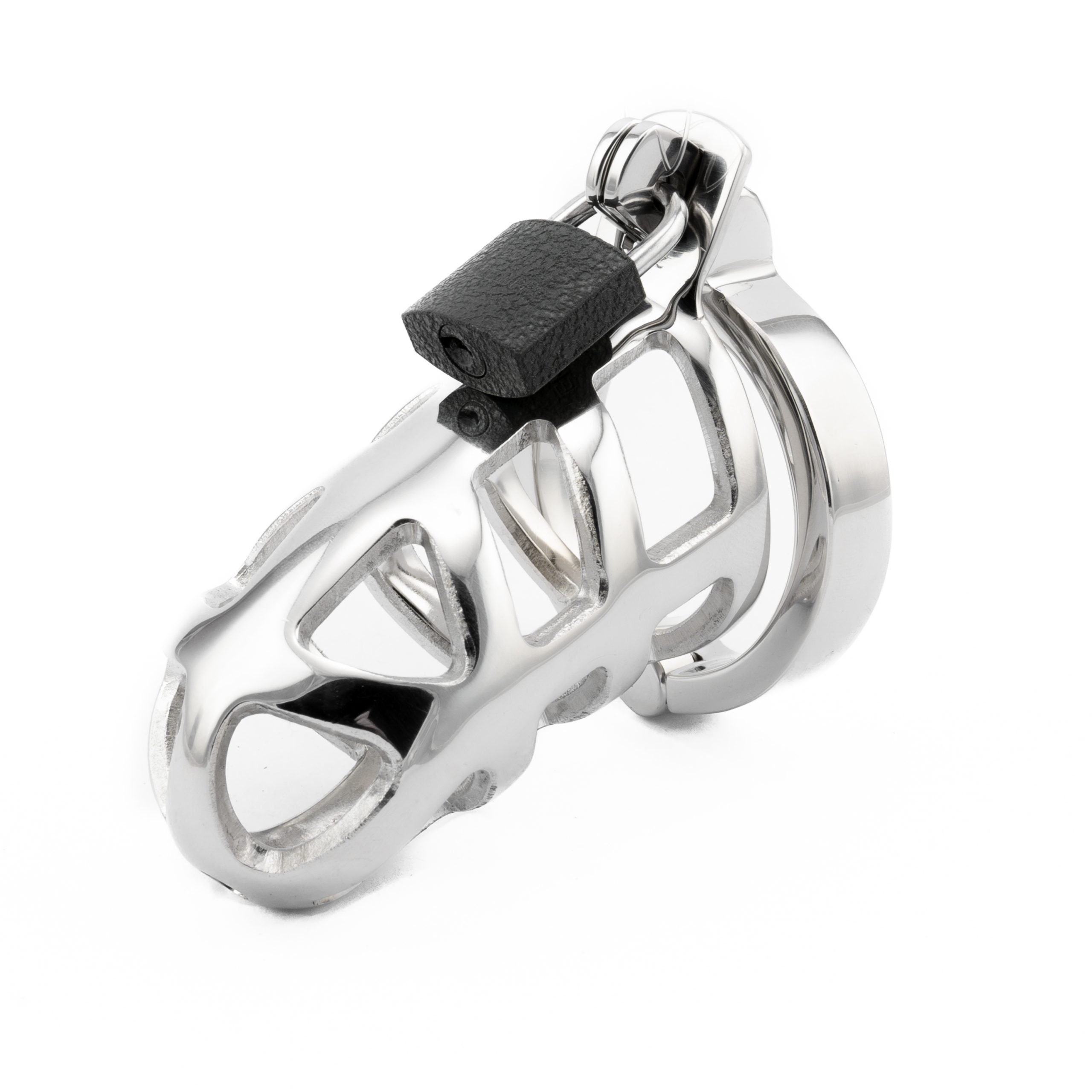 Brutal Chastity Cage Mens Stainless Steel Chastity Device photo pic