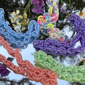 Colorful Chunky Phone Chain Charms (x2)