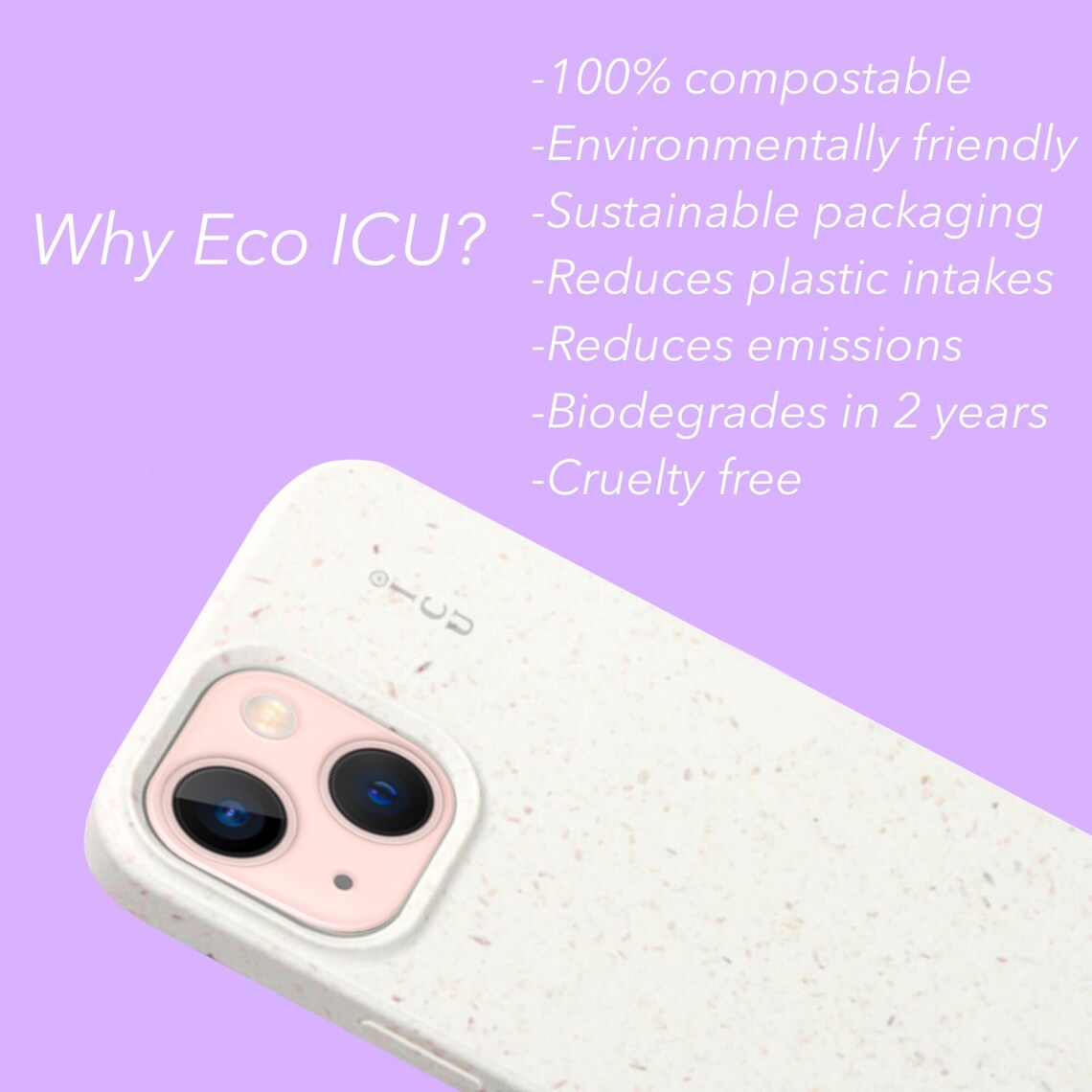 IPhone 14 Ecofriendly Natural Vegan Recycled Colorful Biodegradable