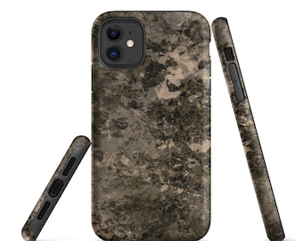 Tough Case for iPhone® - HST SUBSTRATE Sepia