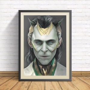 God of Mischief - Exclusive Masterwork - Fine Art Print/Poster