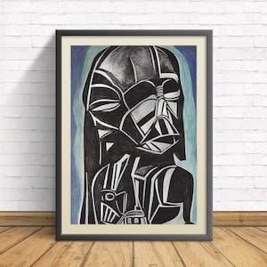 Darth Picasso - Exclusive Masterwork - Fine Art Print / Poster - Multiple Sizes