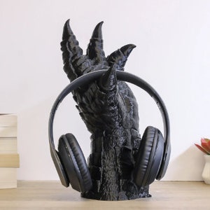 Godzilla Hand Headphone Stand | Monster Headset Stand | Perfect Gamer Gift | Perfect Gamer Gift