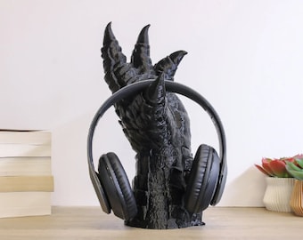 Godzilla Hand Headphone Stand | Monster Headset Stand | Perfect Gamer Gift | Perfect Gamer Gift