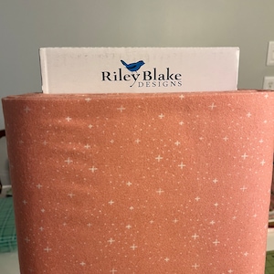 Designer Flannel in Peony