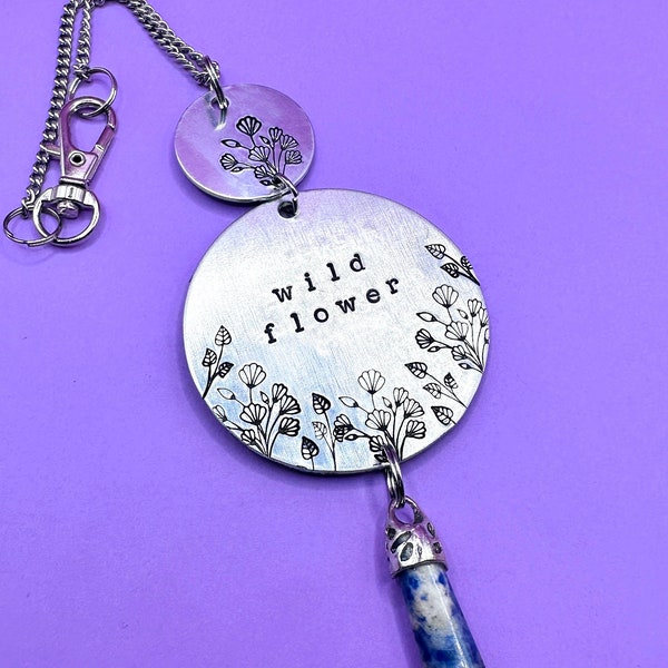 BTS Wild Flower RM Indigo Car Charm Namjoon Merch ARMY Gift