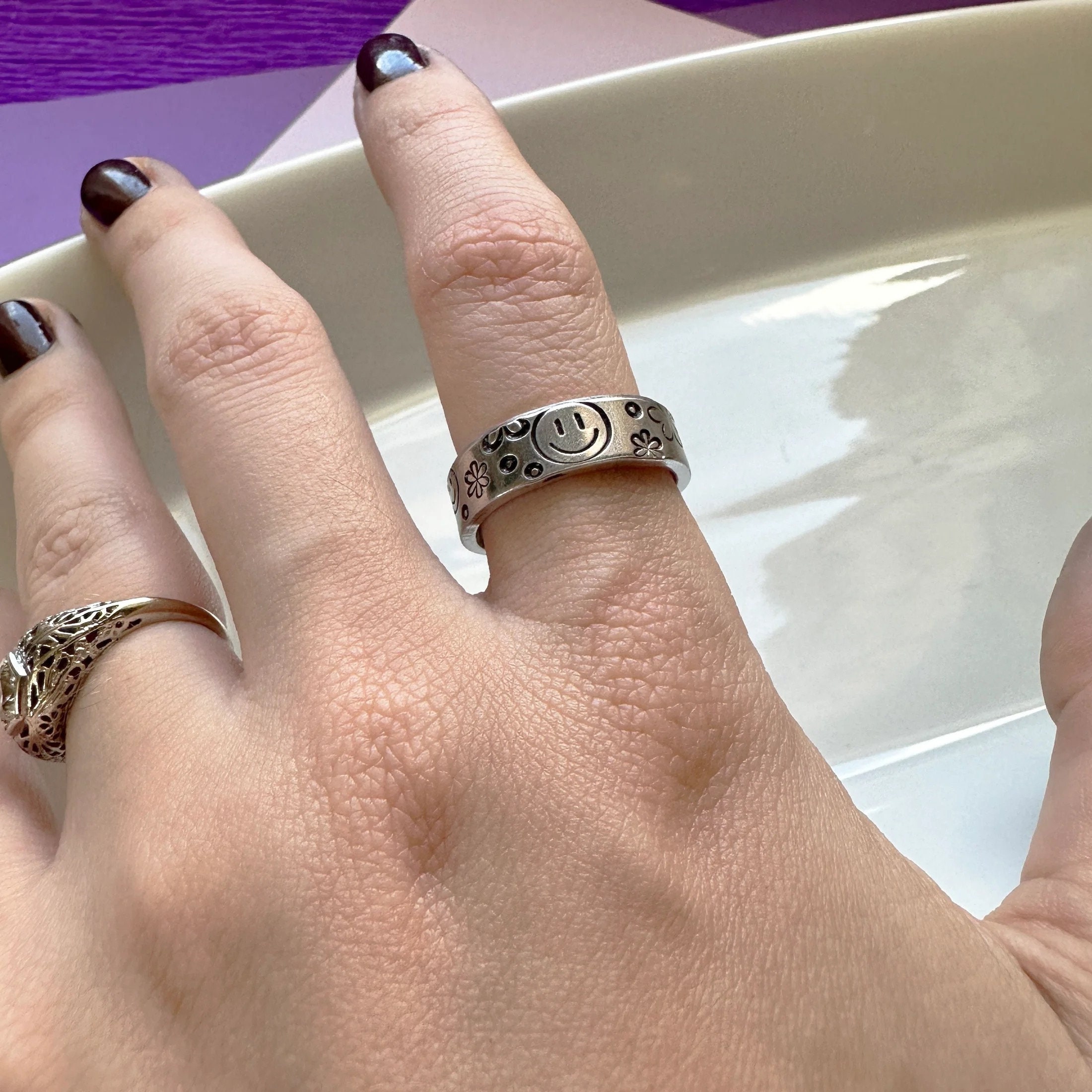 Happy hippie ring sale