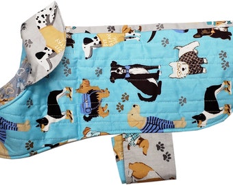 X-Small Size: Dogs on a Dog Coat