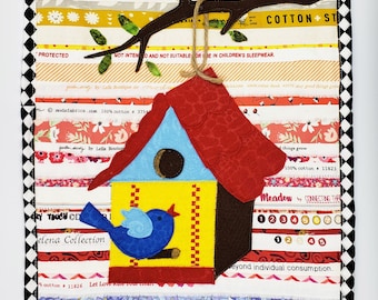 Birds Selvedge Art - SA-628