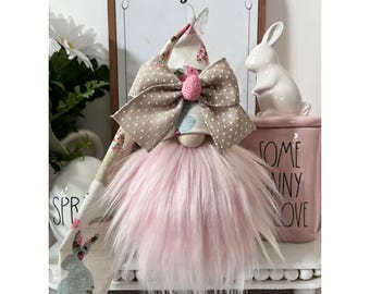 Easter Gnome. Spring Gnome. Tier tray decor. Rae Dunn inspired. Handmade gnome