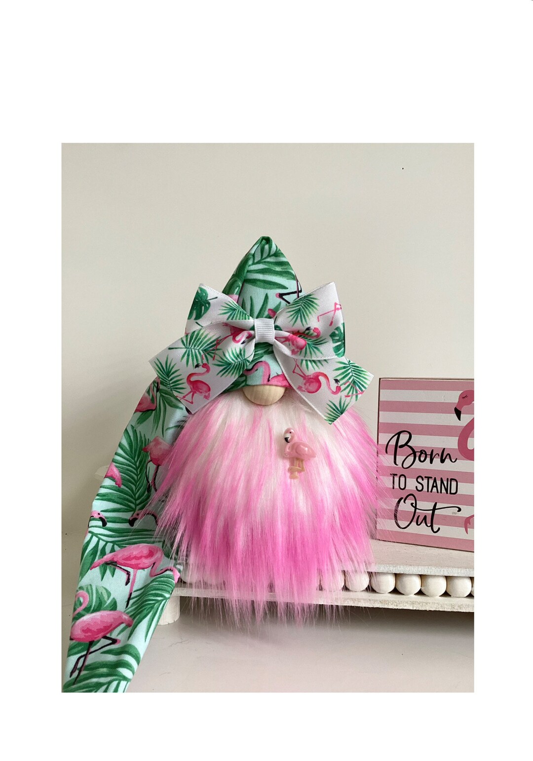 Flamingo Gnome Lantern