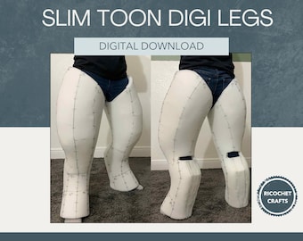 Hollow Foam Slim Toon Digi Leg Pattern