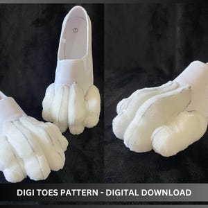 Foam Digi Toes Pattern