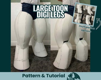 Hollow Foam Large Toon Digi Leg Pattern