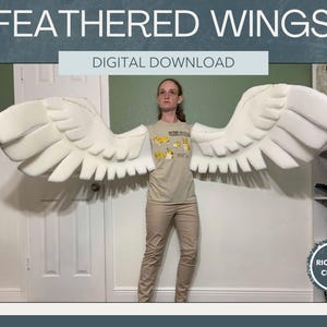 Feathered Wing Foam Pattern