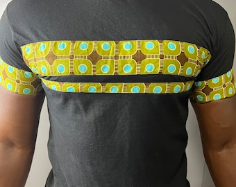 African Print/Ankara T-Shirt, T-shirt with African Print