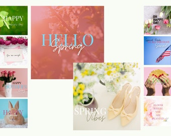 Spring Graphics - Etsy