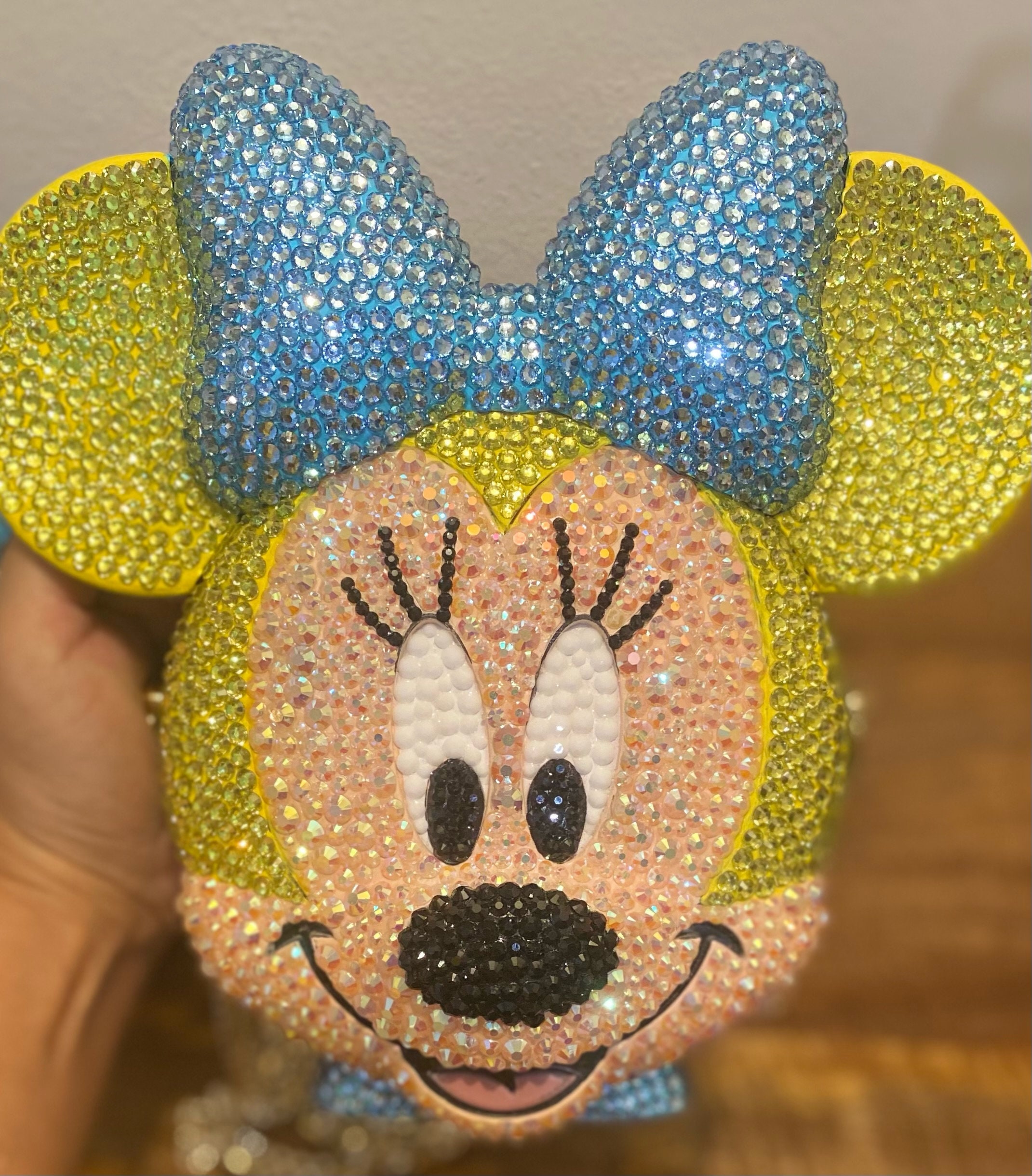 Rhinestone Minnie Mouse Crossbody Bag and Matching Cup, Cinderella ...