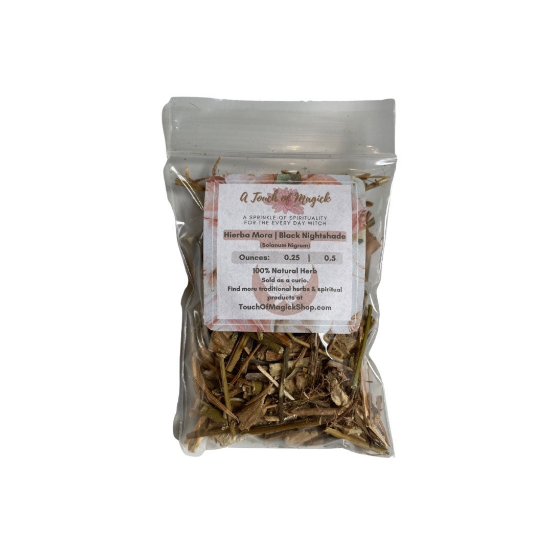 Hierba Mora | Nightshade | Authentic Dried Herb | Used in Many Spells