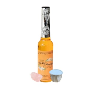 Oranjebloesem | Spirituele Keulen-bundel met cascarilla en rozenkwartskristal | 7,5 oz | Gebruikt voor spiritueel werk, zuivering en reiniging