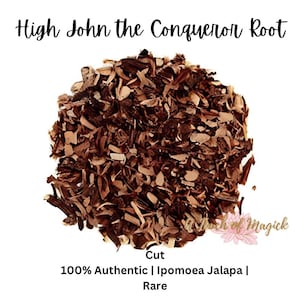 100% AUTHENTIC | High John the Conqueror Root | Jalap Root | Ipomoea Jalapa | RARE | Protection, Prosperity & Wealth | Hoodoo Root | 0.5 Oz