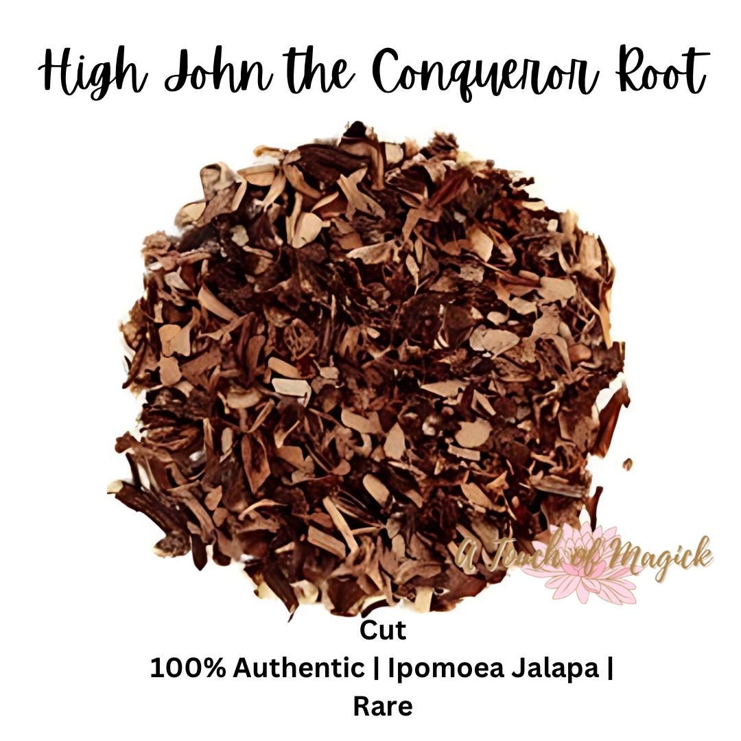 100% AUTHENTIC | High John the Conqueror Root | Jalap Root | Ipomoea Jalapa | RARE | Protection, Prosperity & Wealth | Hoodoo Root | 0.5 Oz
