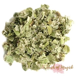 Tussilago farfara / Se utiliza para el equilibrio, la sabiduría, la paz, la riqueza, el dinero y la prosperidad. También se utiliza para el hoodoo, el vudú y la brujería. 14 g