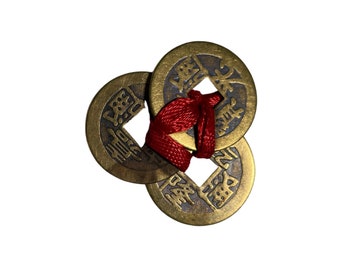 Chinese Coins Wealth Magnet - Amulet fot Good Luck, Prosperity, Wealth & Money