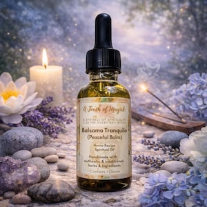 Soothing Balsam Oil | Balsamo Tranquilo | 1 Ounce | Natural | Traditional | Santeria