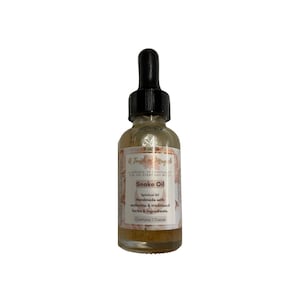 Óleo de cobra | Contém 1 onça | Feito com ingredientes naturais e autênticos | Uso em feitiços, velas e trabalhos | Hoodoo | Bruxa