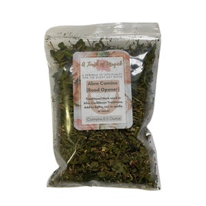 Hierba seca para abrir caminos, para la prosperidad y la limpieza espiritual, para usar en hechizos de dinero, vudú tradicional, hoodoo y santería.