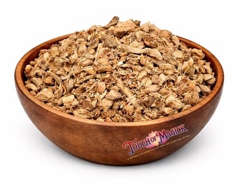 Galangal Root | Alpinia | 0.5 Ounces | Traditional Herb Supplier | Spell Supplies | Spell Bottles | Mojo Bags | Witch Herbs