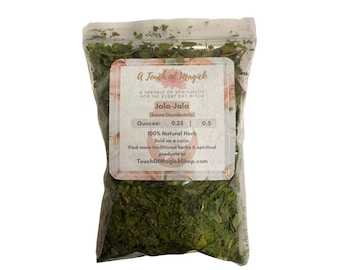 Jala-Jala | Pull-Pull | Authentic Dried Herb | Used in Attraction Spells for Love, Money, Career | Santeria | Palo | 0.25 or 0.5 Oz