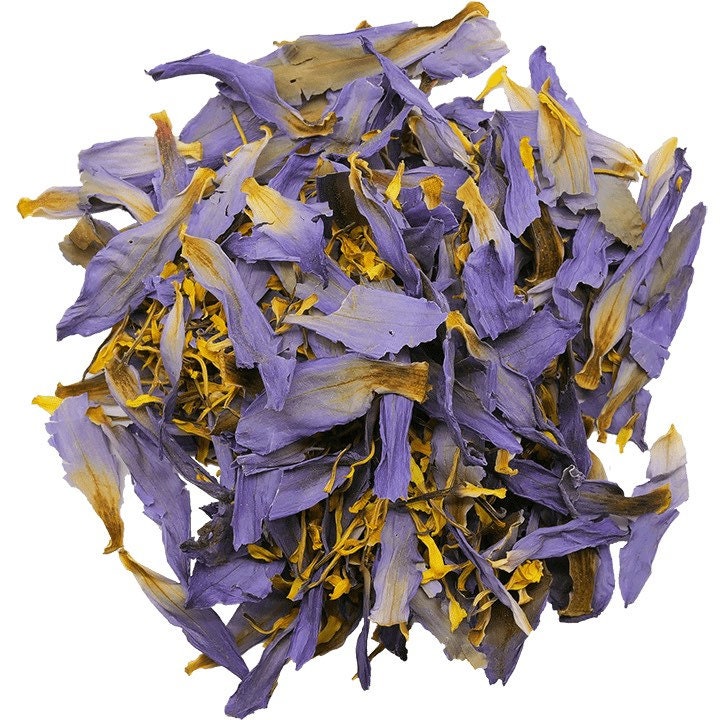 Blue Lotus | Nymphaea Nouchali var. Caerulea | 0.25 or 0.5 Ounces | Used for Dream Magick & Astral Travel | Use in Spell Bottles, Mojo Bags