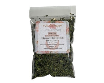Tua Tua | Belly Ache Bush | Authentic Dried Herb | Used in Cleansings to Remove Negative Energy | Santeria | Palo | 0.25 or 0.5 Oz