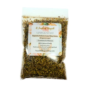 Hierba Espanta Policia | Origanum spp. | Herbes coupées séchées | Fournisseur d'herbes traditionnelles | Santéria | 0,5 onces