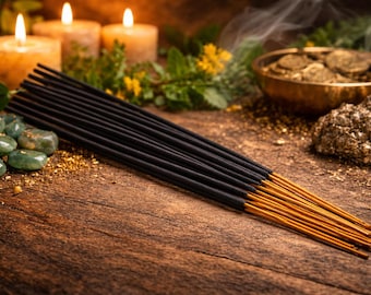 Open Roads Incense Sticks (20) | Hand Dipped Ritual Incense | Road Opening Ritual Supply | Spiritual Incense for Cleansing & Intention Work