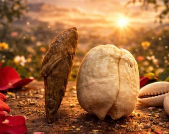 Racine d'Adam et Ève | 1 paire | Utilisation dans des flacons à épellation, des sacs à mojo et des huiles | Herbes de sorcière