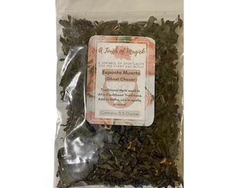 Espanta Muerto - Ghost Chaser Plant - Used to Rid of Negative Energy & Evil Spirits - 0.25 or 0.5 Ounce Dried Herb