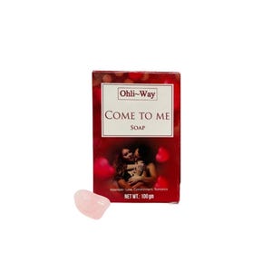 Jabón Ven a Mí con cristal de cuarzo rosa / Jabón Ven a Mí / Para el amor, el compromiso y el romance / 3.5 onzas / Jabón espiritual