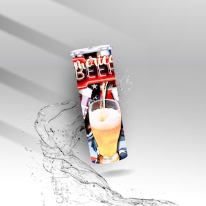 American Beer, Sublimation Insulated Tumbler