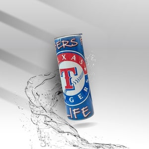 Rangers For Life Béisbol, vaso aislado por sublimación