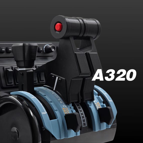 A320 PRO V3 スロットルデテントセット（ハニカムブラボー用、フライト