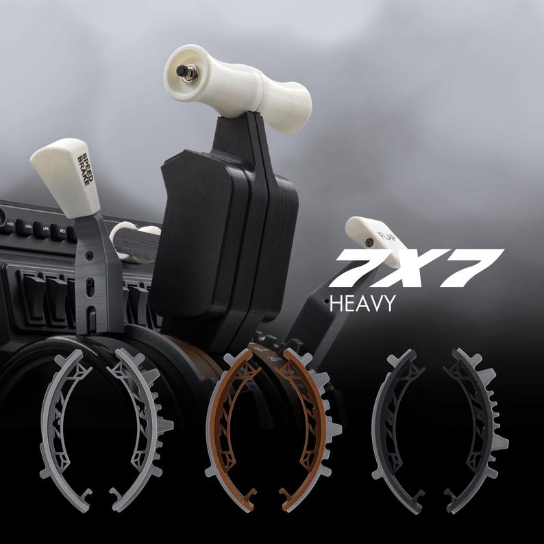 7X7-7 PRO Full Electronic Thrust Lever Set, 737 / 757 / 767 / 777 / 787, For Honeycomb Bravo Throttle