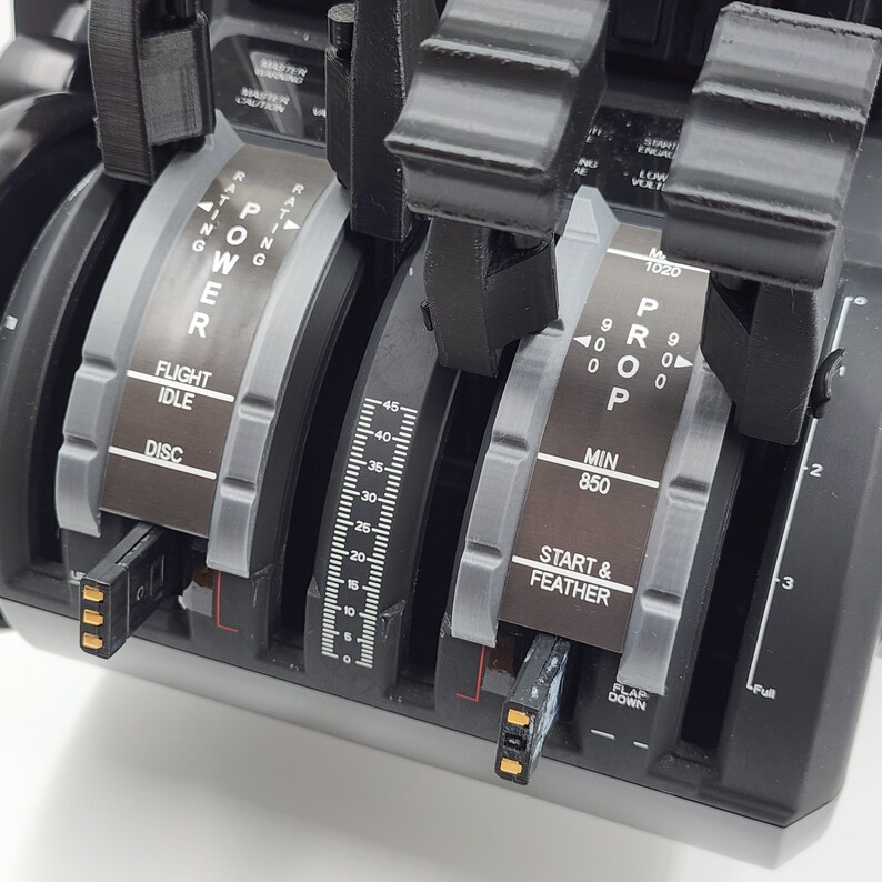 Dash 8 Q400 PRO Throttle Detent Set for Bravo Etsy