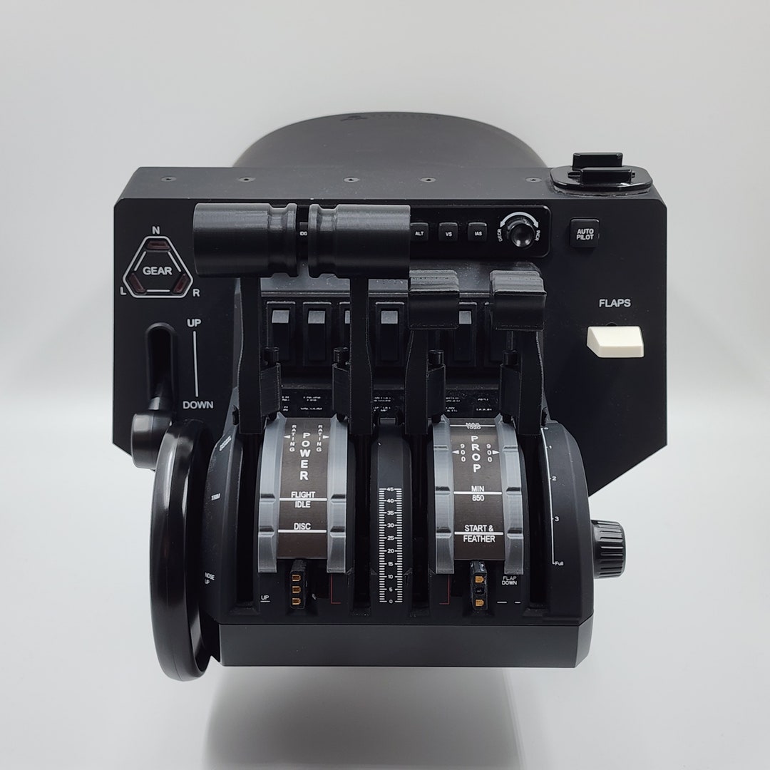 Dash 8 Q400 PRO Throttle Detent Set for Bravo, Flight