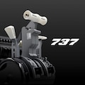 737 PRO V3 Full Electronic Thrust Lever Set, For Honeycomb Bravo Throttle