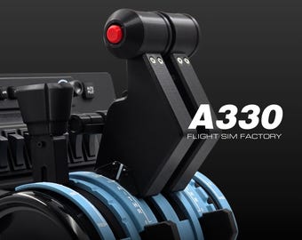 A330 PRO Throttle Detent Set for Honeycomb Bravo, Flight Simulator